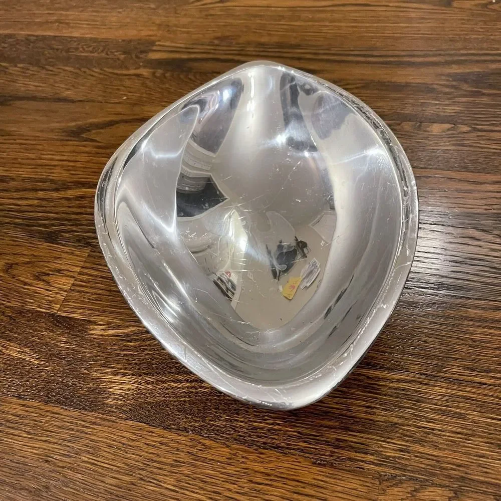 2008 Nambe Aluminum alloy Bowl‎ Designer Todd Myers 11.5